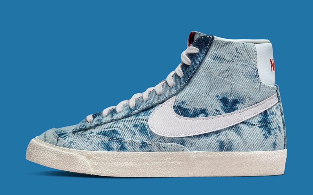 海外 4/20 発売予定！ナイキ ウィメンズ ブレーザー ミッド “ウォッシュドデニム” (NIKE WMNS BLAZER MID “Washed Denim”) [DV2182-900]