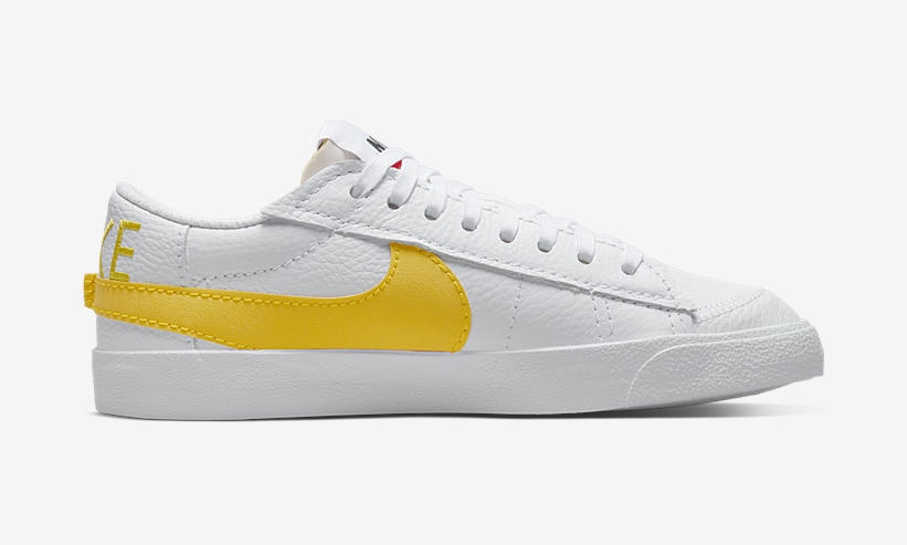 2022年 発売予定！ナイキ ブレーザー ロー ジャンボ “ホワイト/イエロー” (NIKE BLAZER LOW JUMBO “White/Yellow”) [DV3506-100]