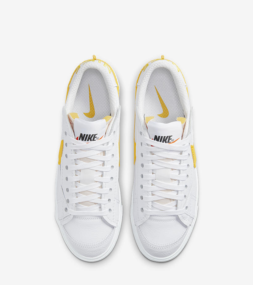 2022年 発売予定！ナイキ ブレーザー ロー ジャンボ “ホワイト/イエロー” (NIKE BLAZER LOW JUMBO “White/Yellow”) [DV3506-100]