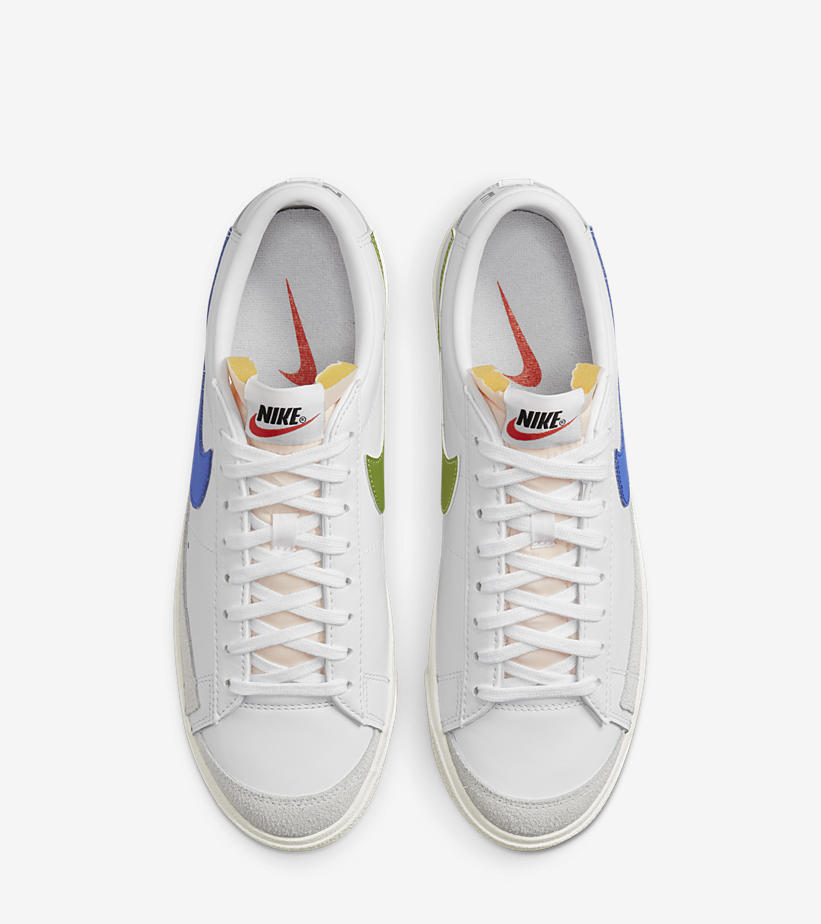 【国内 3/8 発売】ナイキ ブレーザー ロー77 ビンテージ “ホワイト/ブルー/レッド” (NIKE BLAZER LOW 77 VINTAGE “White/Blue/Red”) [DA6364-107]