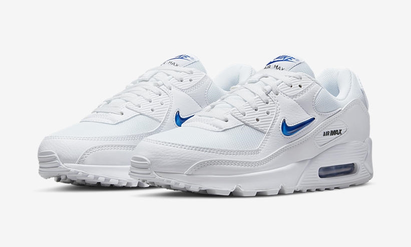 2022年 発売予定！ナイキ エア マックス 90 “ジュエルスウッシュ/ホワイト/ロイヤル” (NIKE AIR MAX 90 “Jewel Swoosh/White/Royal”) [DV3503-100]