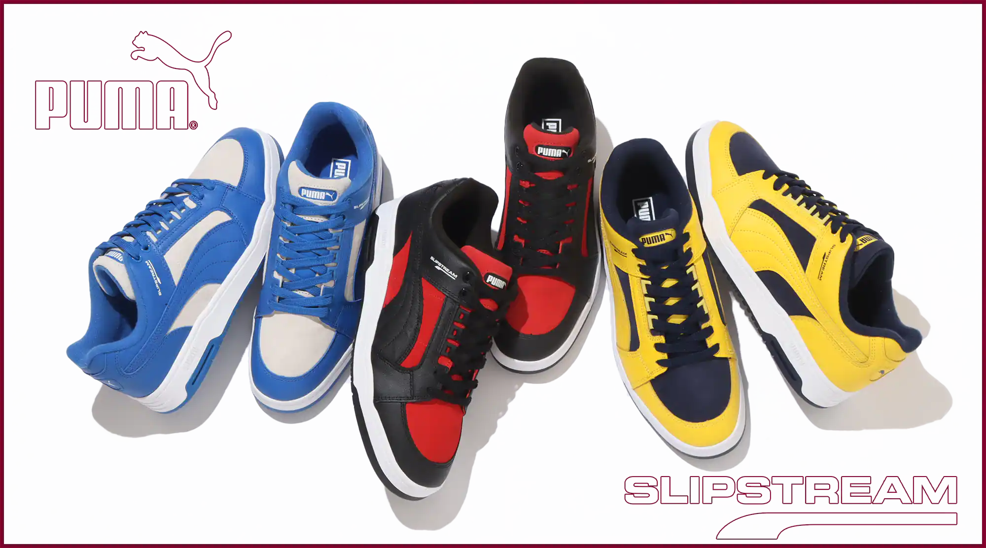 【国内 3/12 発売】PUMA SLIPSTREAM LO RETRO TEAMS (プーマ スリップストリーム ロー レトロ チームズ) [387207-01/387207-02/387207-03]