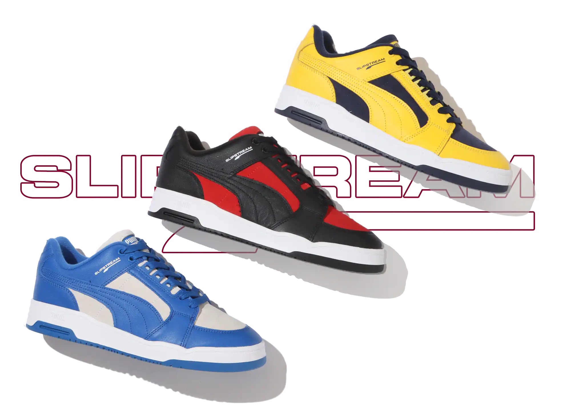 【国内 3/12 発売】PUMA SLIPSTREAM LO RETRO TEAMS (プーマ スリップストリーム ロー レトロ チームズ) [387207-01/387207-02/387207-03]