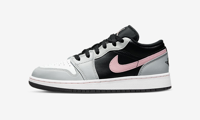 【国内 6/18 発売】ナイキ エア ジョーダン 1 ロー “グレー/ブラック/ピンク” (NIKE AIR JORDAN 1 LOW “Grey/Black/Pink”) [553558-062/553560-062]