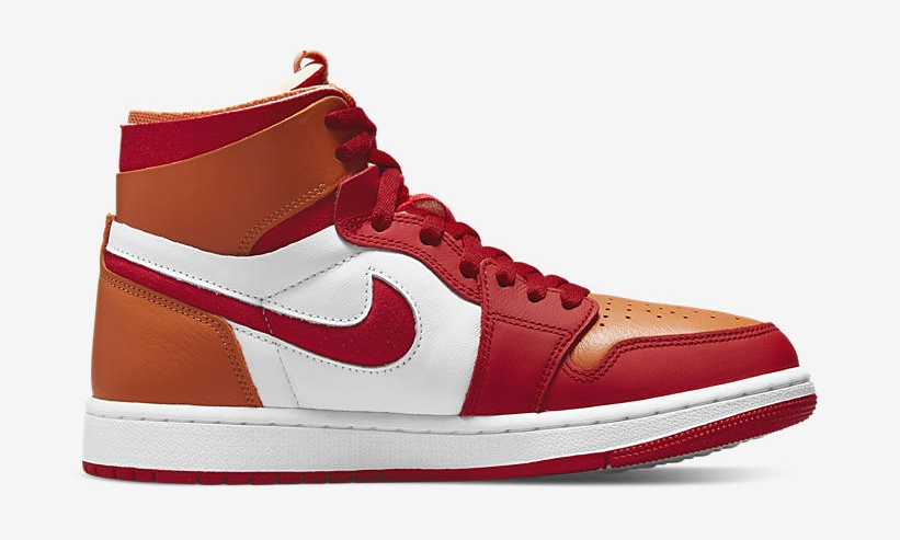 2022年 発売予定！ナイキ エア ジョーダン 1 ハイ ズーム “ホワイト/レッド/イエロー” (NIKE AIR JORDAN 1 HIGH ZOOM CMFT “Fire Red/Hot Curry”) [CT0979-603]