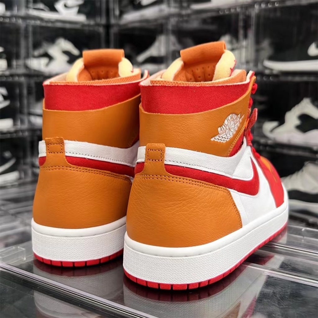 2022年 発売予定！ナイキ エア ジョーダン 1 ハイ ズーム “ホワイト/レッド/イエロー” (NIKE AIR JORDAN 1 HIGH ZOOM CMFT “Fire Red/Hot Curry”) [CT0979-603]