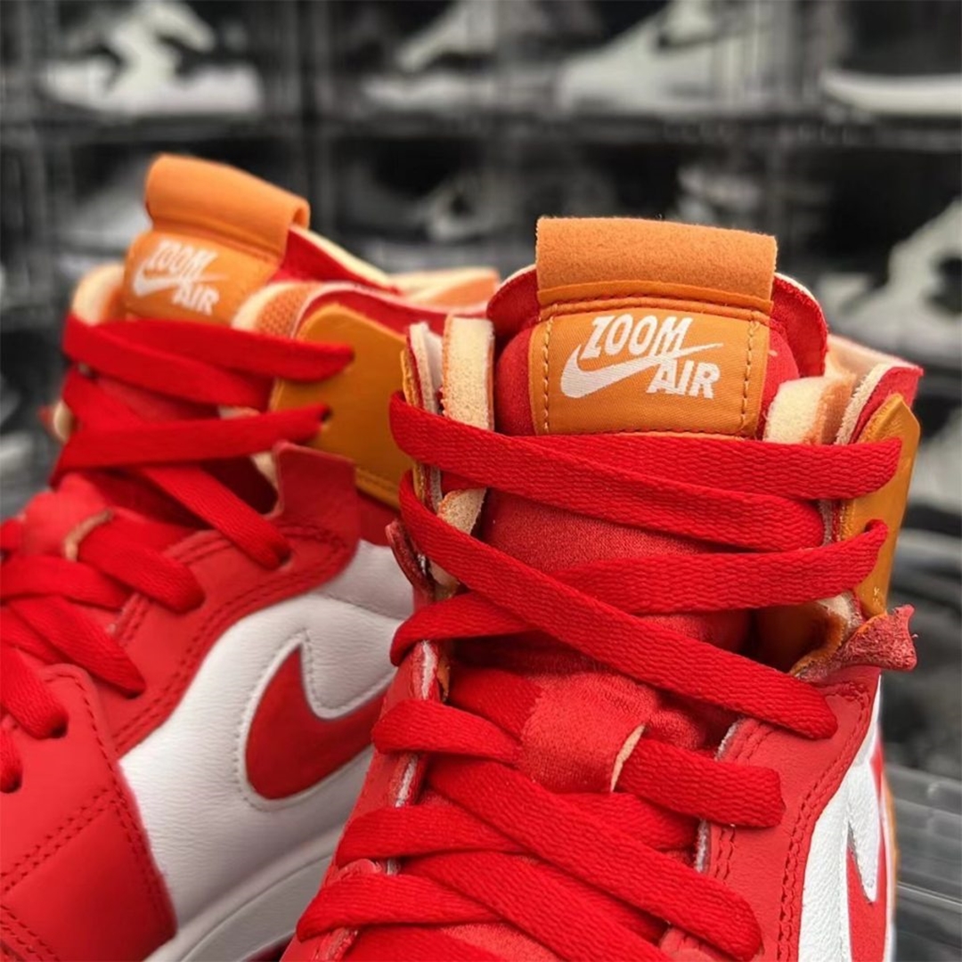 2022年 発売予定！ナイキ エア ジョーダン 1 ハイ ズーム “ホワイト/レッド/イエロー” (NIKE AIR JORDAN 1 HIGH ZOOM CMFT “Fire Red/Hot Curry”) [CT0979-603]