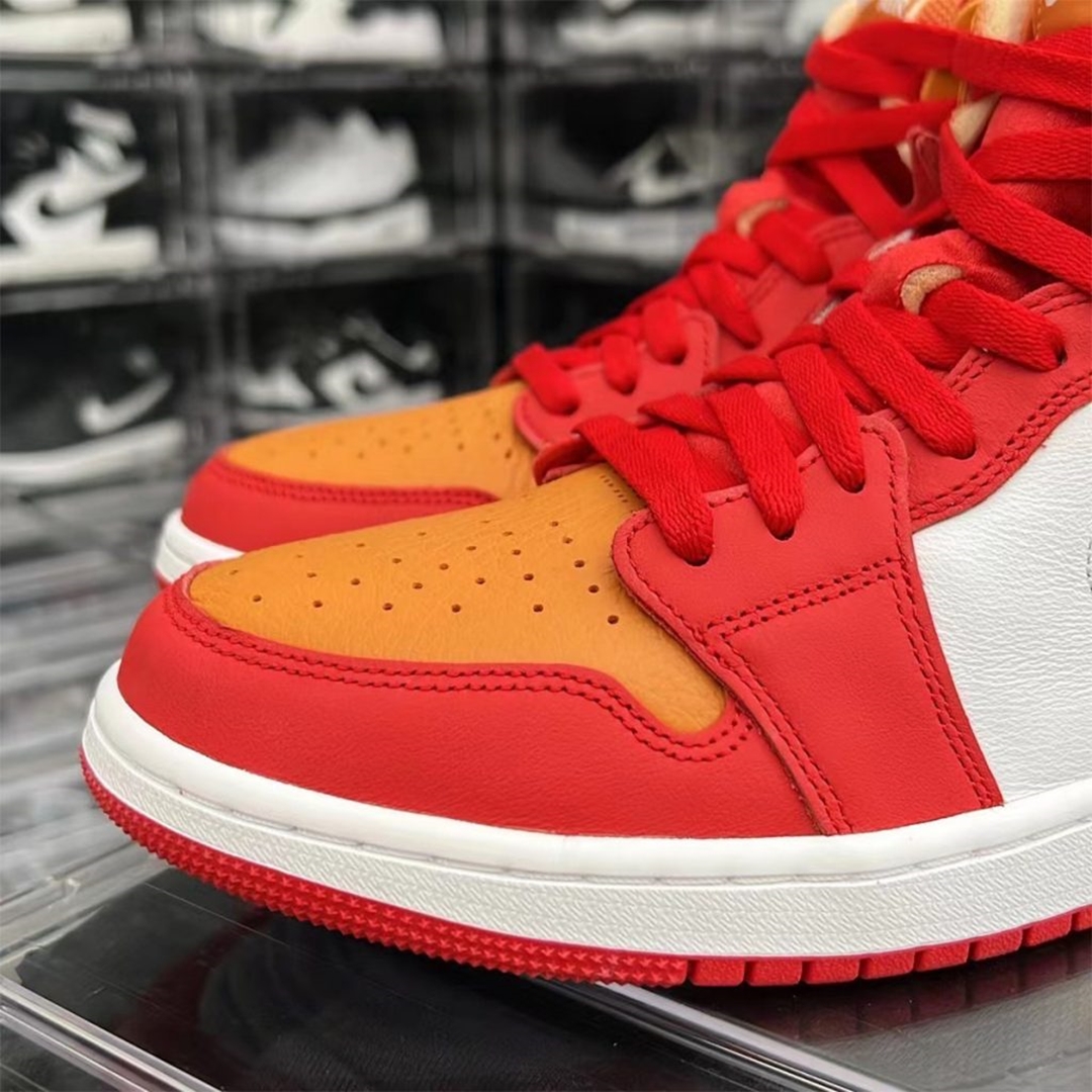 2022年 発売予定！ナイキ エア ジョーダン 1 ハイ ズーム “ホワイト/レッド/イエロー” (NIKE AIR JORDAN 1 HIGH ZOOM CMFT “Fire Red/Hot Curry”) [CT0979-603]