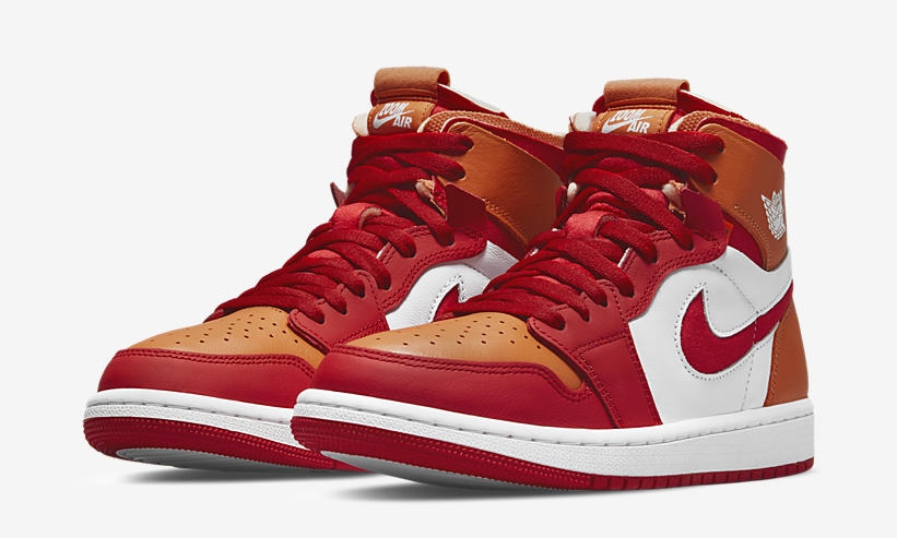 2022年 発売予定！ナイキ エア ジョーダン 1 ハイ ズーム “ホワイト/レッド/イエロー” (NIKE AIR JORDAN 1 HIGH ZOOM CMFT “Fire Red/Hot Curry”) [CT0979-603]