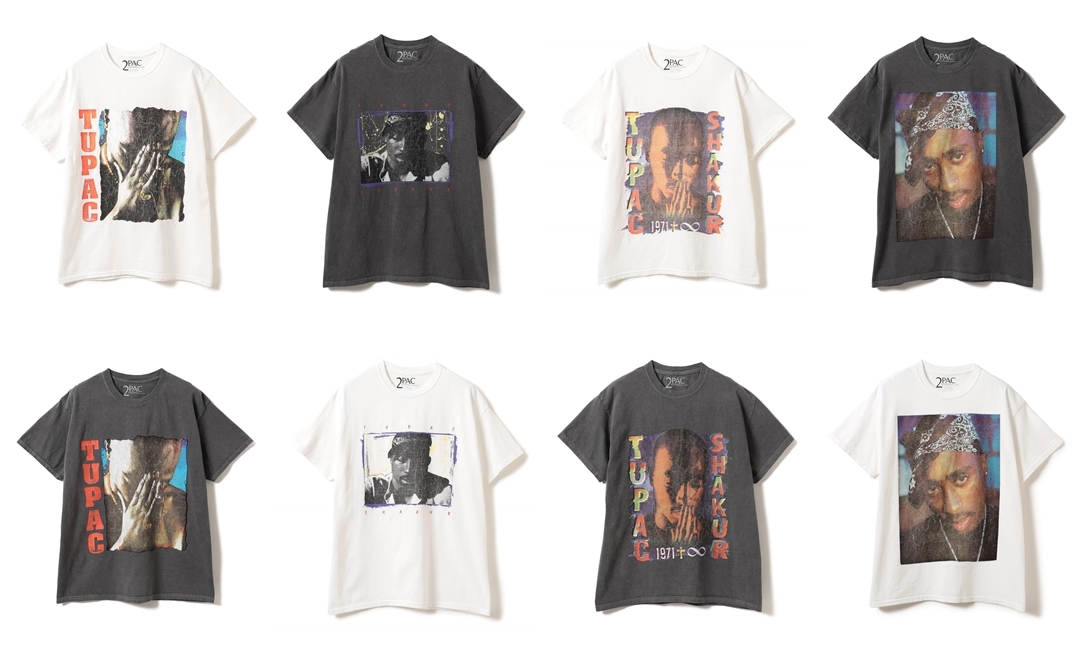 International Gallery BEAMSから「TUPAC プリントTEE」4月下旬 発売 (ビームス)