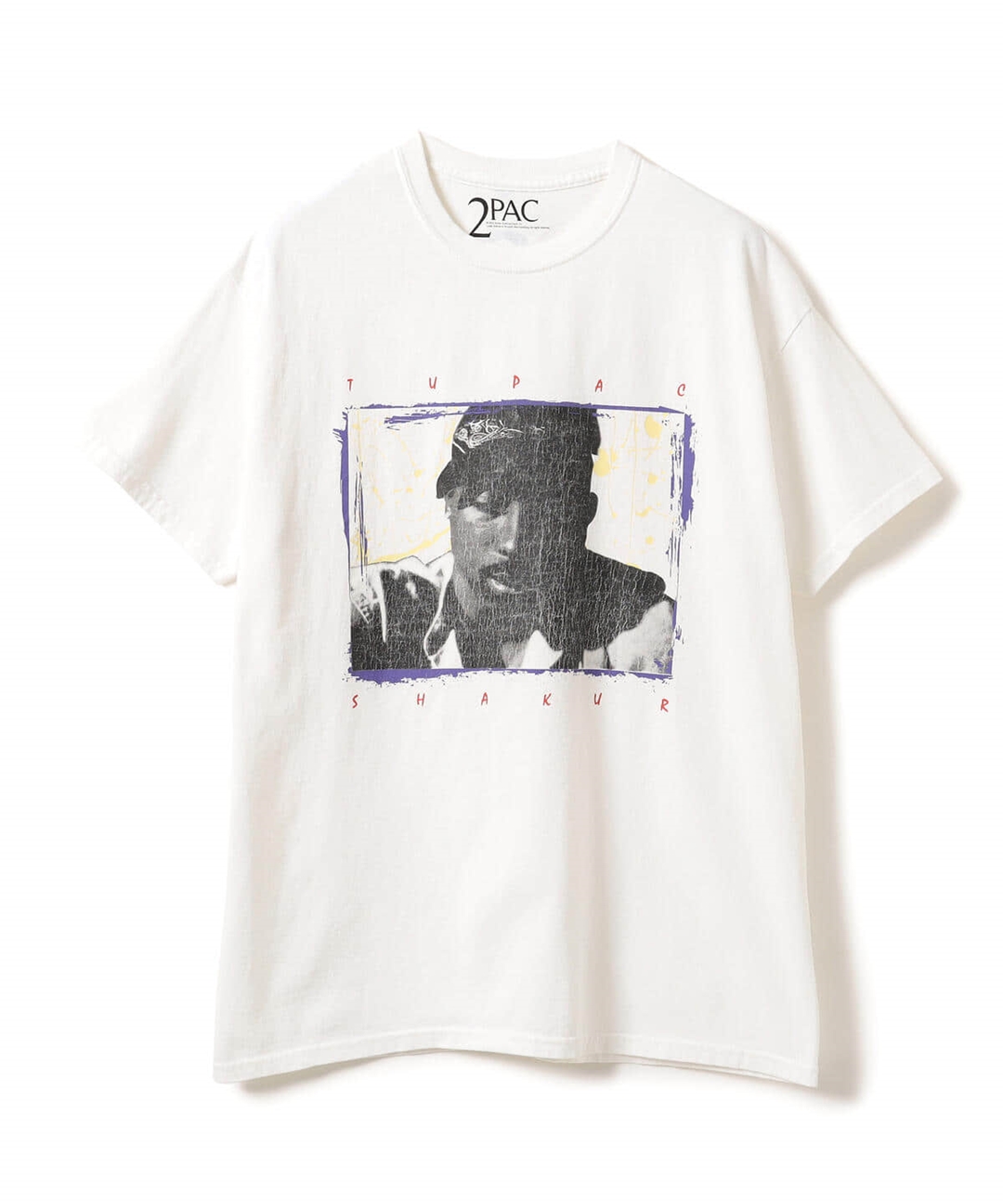 International Gallery BEAMSから「TUPAC プリントTEE」4月下旬 発売 (ビームス)