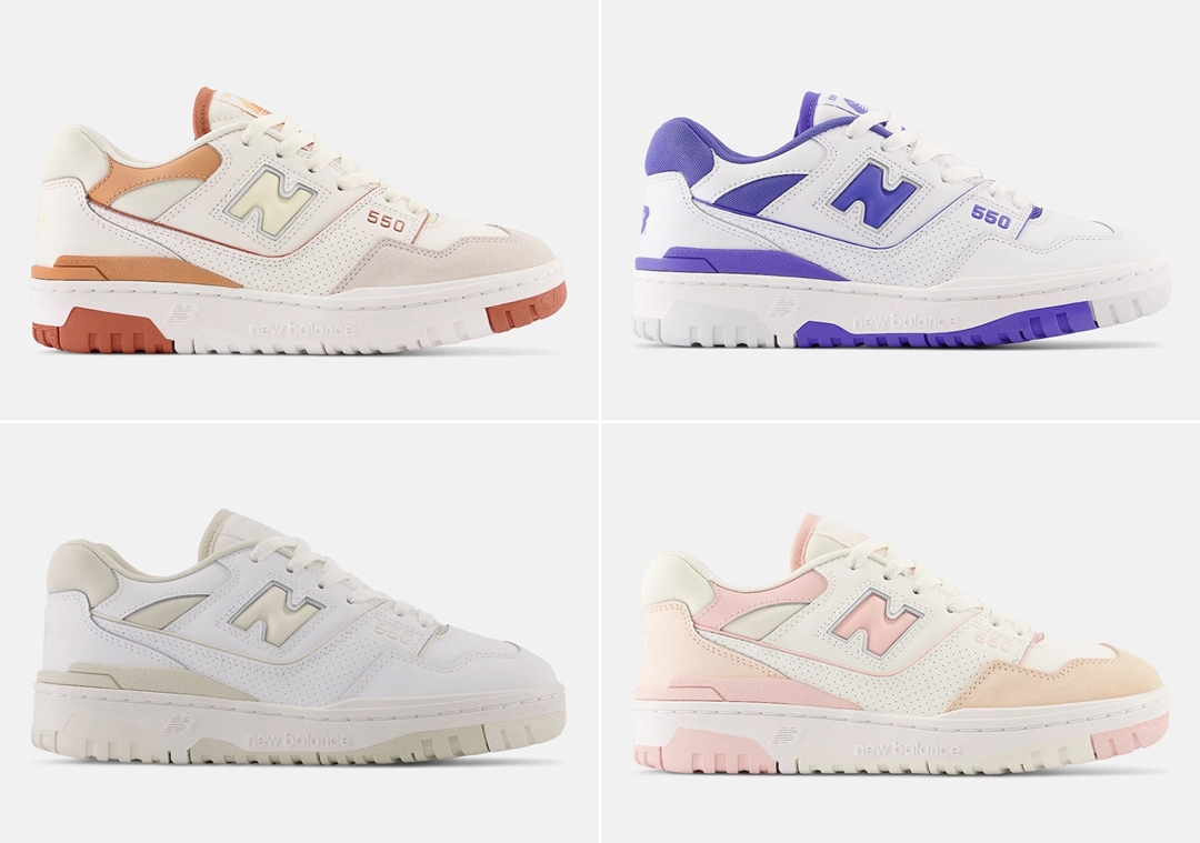 海外 3/15、2022年 発売！New Balance BBW550 WA/WB/WS/WP