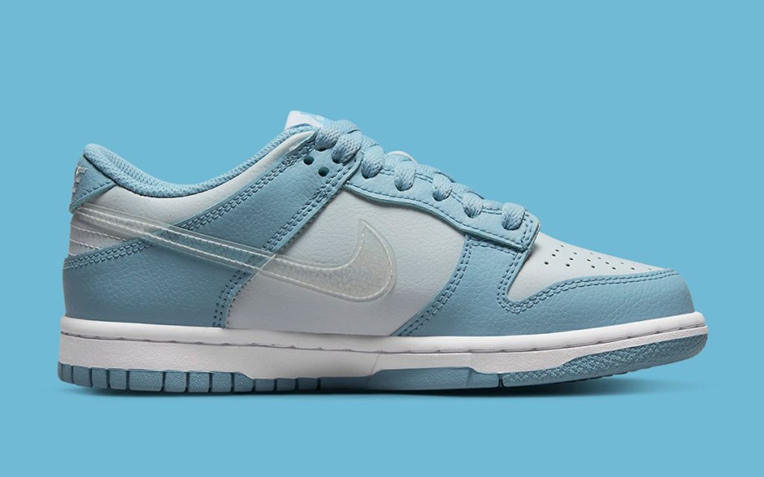 海外 4/11 発売予定！ナイキ GS ダンク ロー “TPU スウッシュ/オーラクリア” (NIKE GS DUNK LOW “TPU Swoosh/Aura Clear”) [DH9765-401]