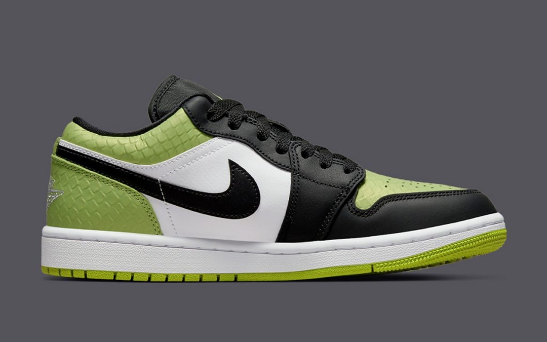 海外 4/15 発売！ナイキ エア ジョーダン 1 ロー “ビビッドグリーン/ブラック” (NIKE AIR JORDAN 1 LOW “Vivid Green/Black”) [DX4446-301]