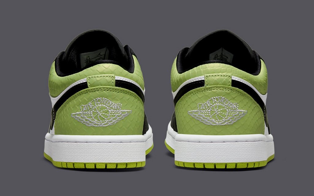 海外 4/15 発売！ナイキ エア ジョーダン 1 ロー “ビビッドグリーン/ブラック” (NIKE AIR JORDAN 1 LOW “Vivid Green/Black”) [DX4446-301]