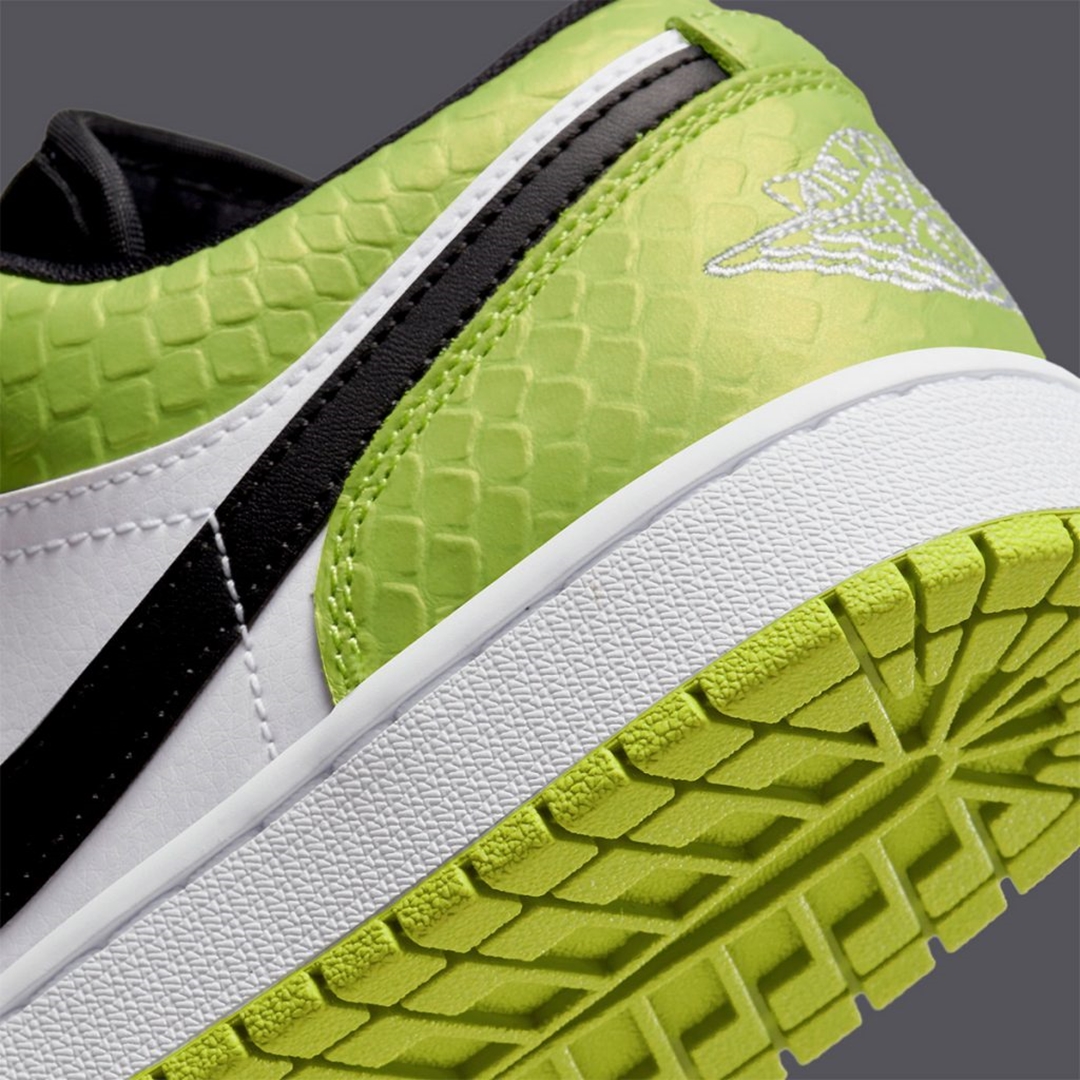 海外 4/15 発売！ナイキ エア ジョーダン 1 ロー “ビビッドグリーン/ブラック” (NIKE AIR JORDAN 1 LOW “Vivid Green/Black”) [DX4446-301]