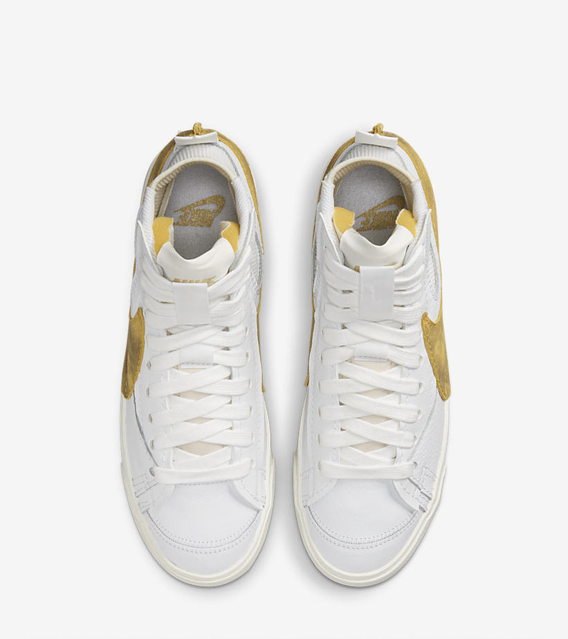 2022年 発売予定！ナイキ ブレーザー ミッド 77 ジャンボ “ホワイト/サンデッドゴールド” (NIKE BLAZER MID 77 JUMBO “White/Sanded Gold”) [DV6481-100]