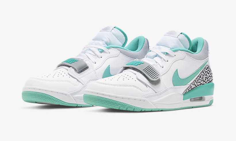 【国内 8/4 発売】ナイキ ジョーダン レガシー 312 ロー “ホワイト/ターコイズ” (NIKE JORDAN LEGACY 312 LOW “White/Turquoise”) [CD7069-130]