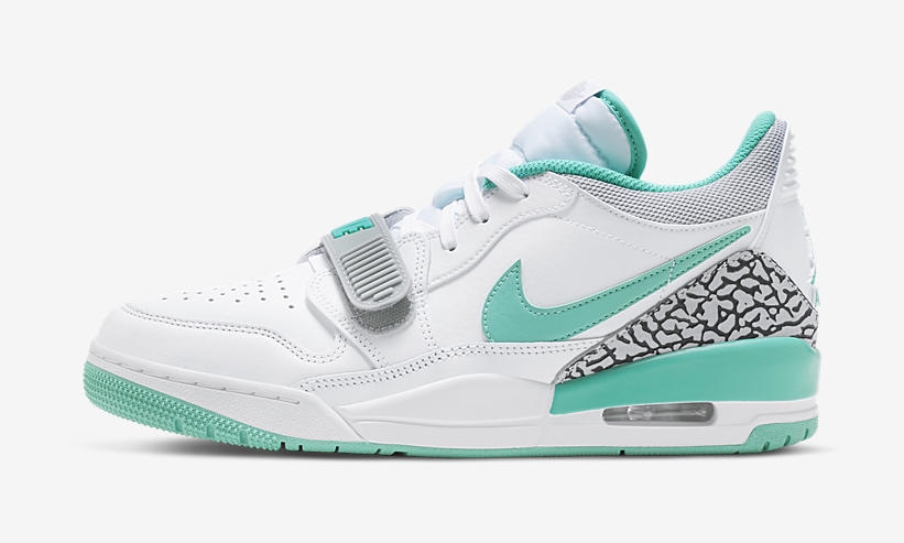 【国内 8/4 発売】ナイキ ジョーダン レガシー 312 ロー “ホワイト/ターコイズ” (NIKE JORDAN LEGACY 312 LOW “White/Turquoise”) [CD7069-130]