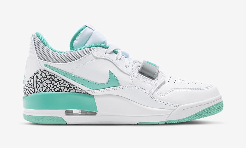 【国内 8/4 発売】ナイキ ジョーダン レガシー 312 ロー “ホワイト/ターコイズ” (NIKE JORDAN LEGACY 312 LOW “White/Turquoise”) [CD7069-130]