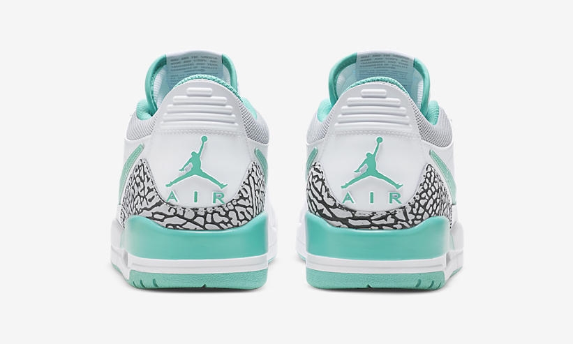 【国内 8/4 発売】ナイキ ジョーダン レガシー 312 ロー “ホワイト/ターコイズ” (NIKE JORDAN LEGACY 312 LOW “White/Turquoise”) [CD7069-130]