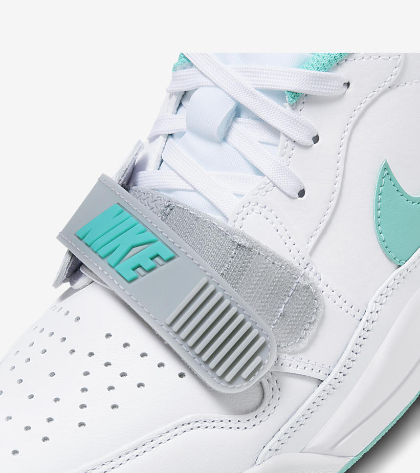 【国内 8/4 発売】ナイキ ジョーダン レガシー 312 ロー “ホワイト/ターコイズ” (NIKE JORDAN LEGACY 312 LOW “White/Turquoise”) [CD7069-130]