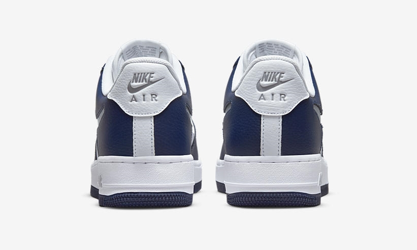 2022年 発売予定！ナイキ エア フォース 1 07 ロー “カットアウト スウッシュ/ホワイト/ネイビー” (NIKE AIR FORCE 1 07 LOW “Cutout Swoosh/White/Navy”) [DV3501-400]