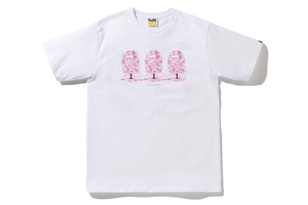 A BATHING APEから桜シーズンを待ち望む「SAKURA TEE」が3/18、3/19 発売 (ア ベイシング エイプ)