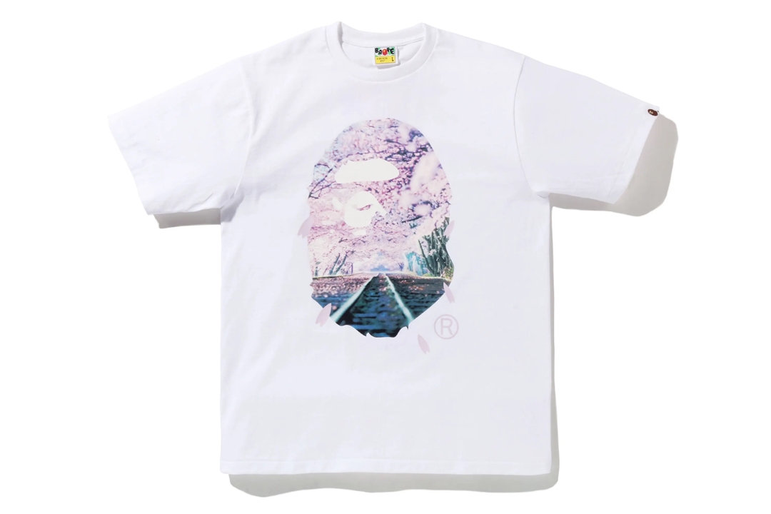 A BATHING APEから桜シーズンを待ち望む「SAKURA TEE」が3/18、3/19 発売 (ア ベイシング エイプ)