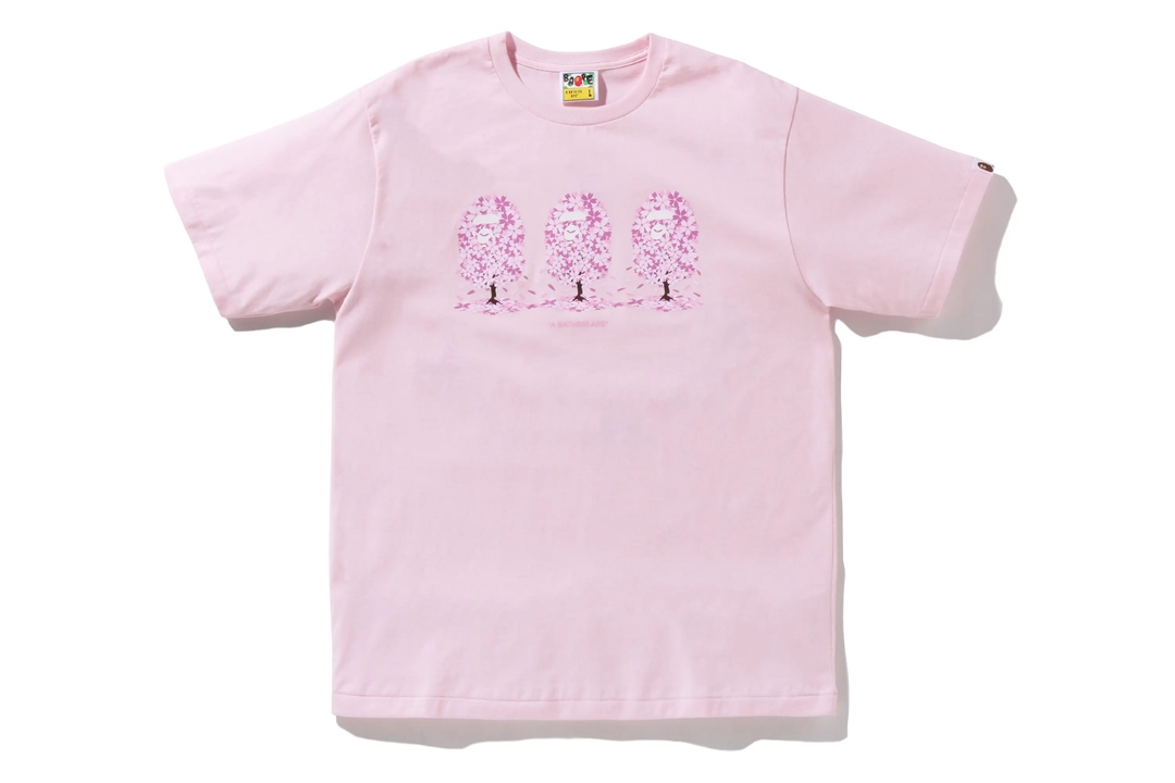 A BATHING APEから桜シーズンを待ち望む「SAKURA TEE」が3/18、3/19 発売 (ア ベイシング エイプ)