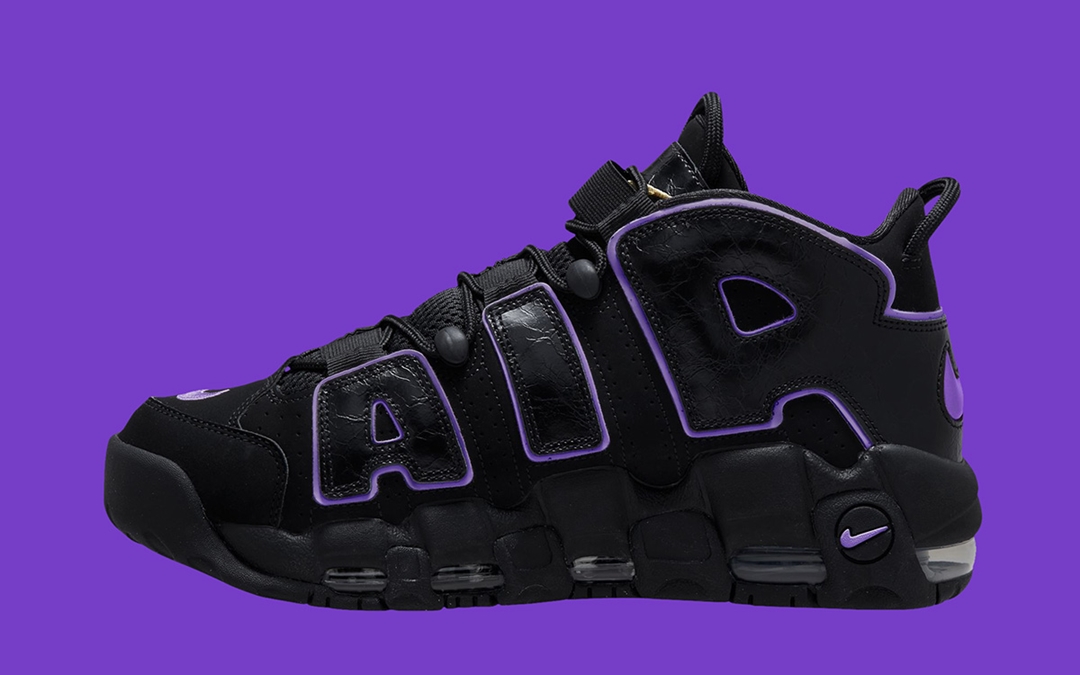 2022年 発売予定！ナイキ エア モア アップテンポ “レイカーズ/ブラック/アクショングレープ” (NIKE AIR MORE UPTEMPO “Lakers/Black/Black/Action Grape”) [DV1879-001]