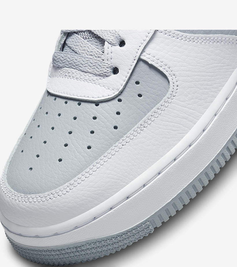 2022年 発売予定！ナイキ エア フォース 1 07 ロー “カットアウト スウッシュ/グレー/ホワイト” (NIKE AIR FORCE 1 07 LOW “Cutout Swoosh/Grey/White”) [DV3501-100]