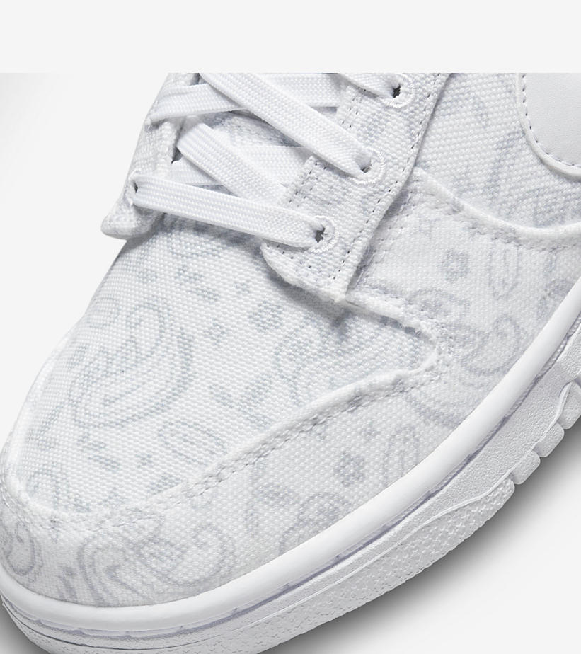 【国内 4/15 発売】ナイキ ダンク ロー “ホワイトペイズリー″ (NIKE DUNK LOW “Whtie Paisley”) [DJ9955-100]