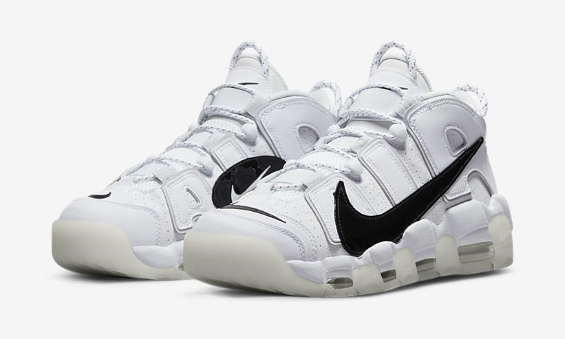 【国内 6/4 発売】ナイキ エア モア アップテンポ “コピーペースト/ホワイト/ブラック” (NIKE AIR MORE UPTEMPO “Copy and Paste/White/Black”) [DQ5014-100]