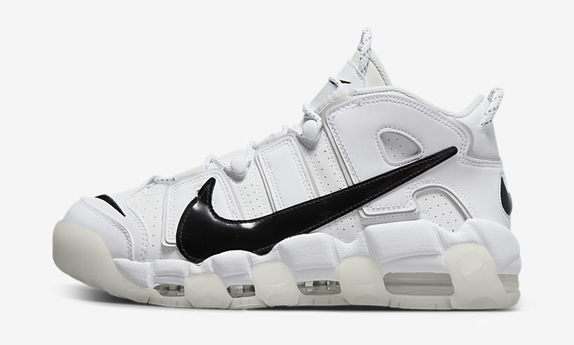 【国内 6/4 発売】ナイキ エア モア アップテンポ “コピーペースト/ホワイト/ブラック” (NIKE AIR MORE UPTEMPO “Copy and Paste/White/Black”) [DQ5014-100]