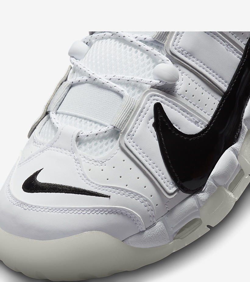 【国内 6/4 発売】ナイキ エア モア アップテンポ “コピーペースト/ホワイト/ブラック” (NIKE AIR MORE UPTEMPO “Copy and Paste/White/Black”) [DQ5014-100]