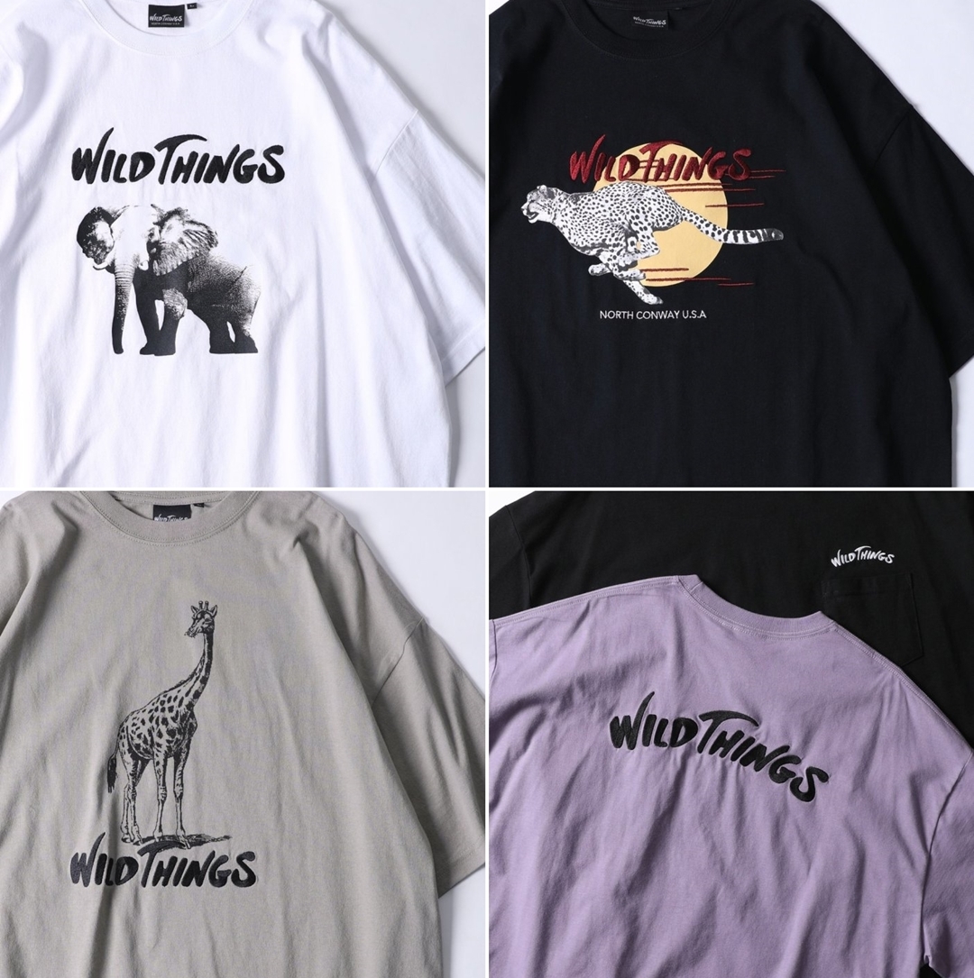 WILD THINGS × FREAK’S STORE サファリプリントを施したTEEが発売 (ワイルドシングス フリークスストア)