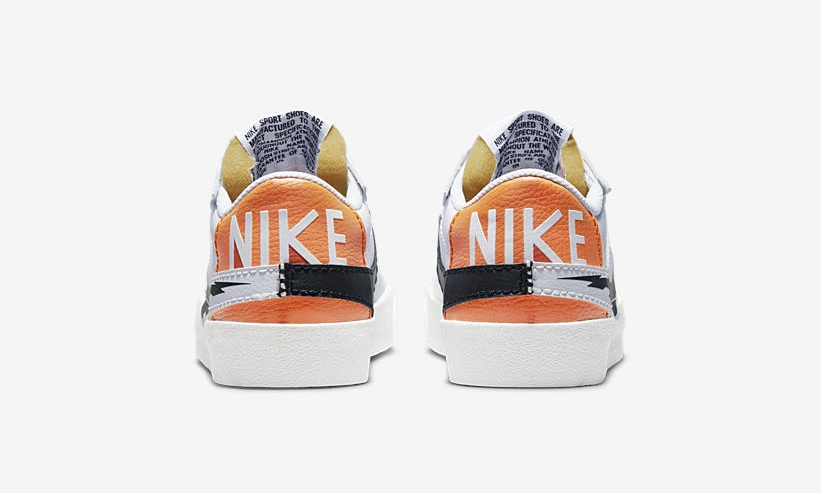 2022年 発売予定！ナイキ ブレーザー ロー 77 ジャンボ “ホワイト/マグマオレンジ” (NIKE BLAZER LOW 77 JUMBO “White/Magma Orange”) [DV6484-100]