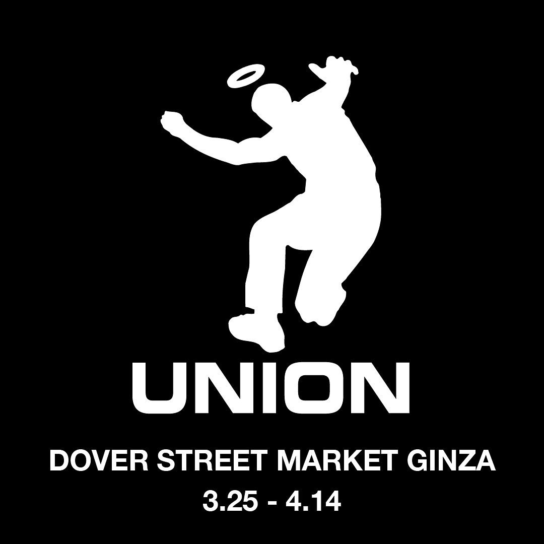 UNION ORIGINAL SPRING 22 POP-UP AT DOVER STREET MARKET GINZAが3/25 展開 (ユニオン 2022年 ポップアップ ドーバーマーケットストリート銀座)