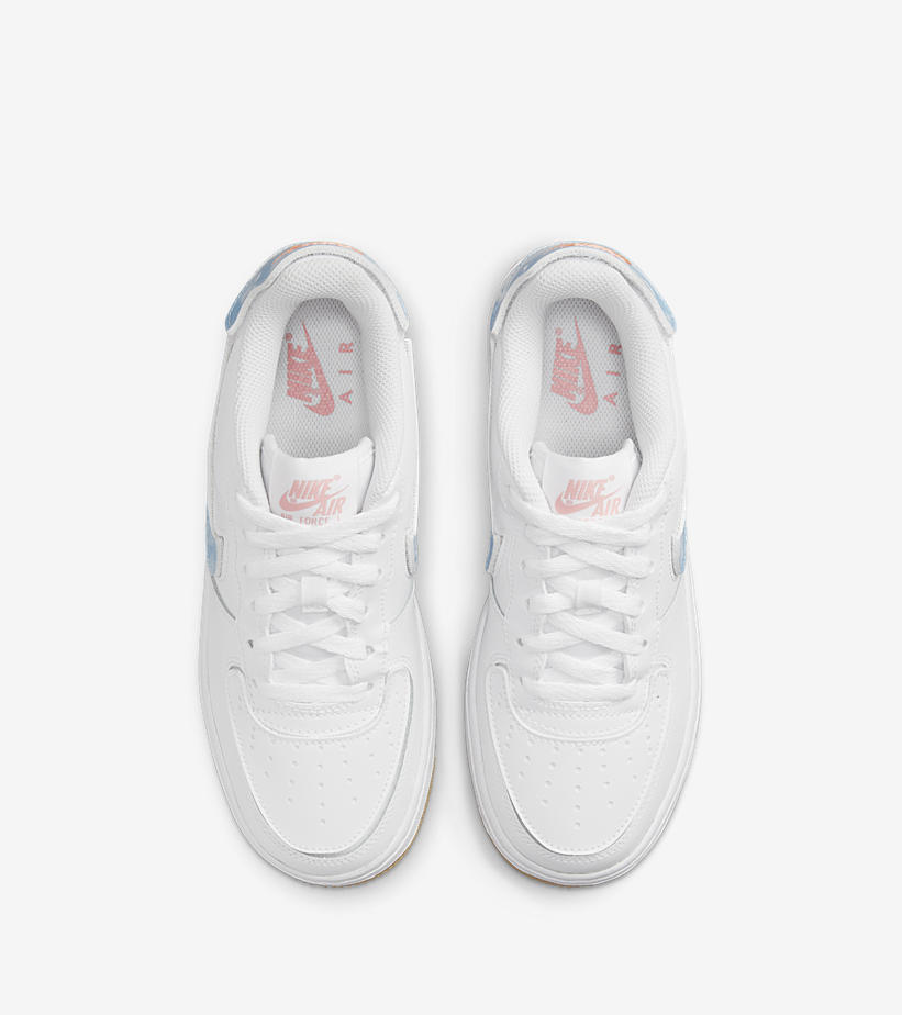 2022年 発売予定！ナイキ GS エア フォース 1/1 ロー “ホワイト/ガム” (NIKE GS AIR FORCE 1/1 LOW “White/Gum”) [DM1020-100]