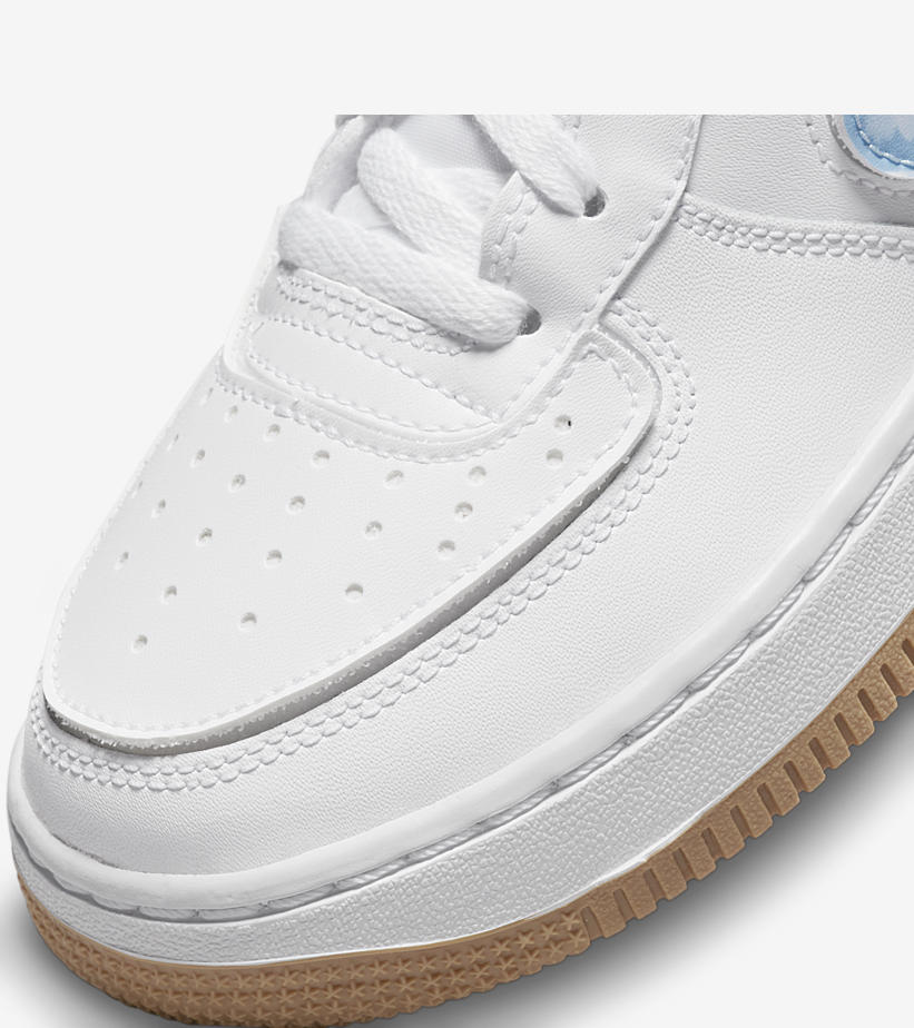 2022年 発売予定！ナイキ GS エア フォース 1/1 ロー “ホワイト/ガム” (NIKE GS AIR FORCE 1/1 LOW “White/Gum”) [DM1020-100]