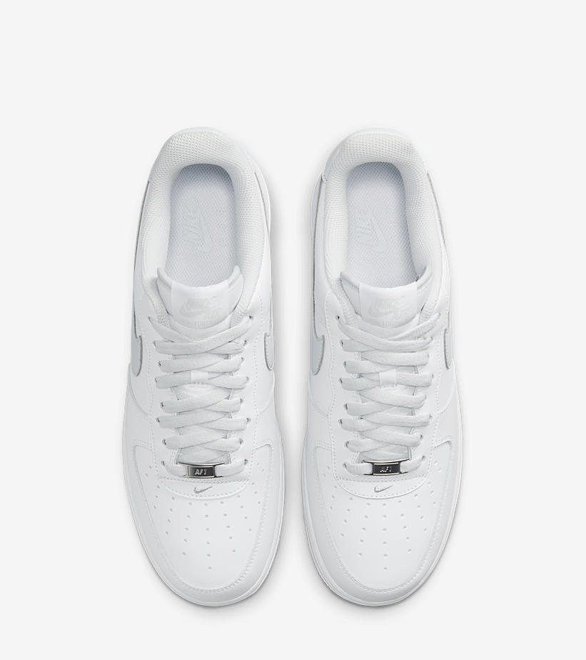 2022年 発売予定！ナイキ エア フォース 1 07 ロー “ホワイト/ピュアプラチナム” (NIKE AIR FORCE 1 07 LOW “White/Pure Platinum”) [DH7561-103]