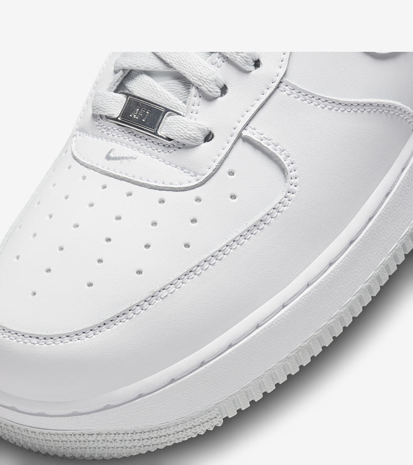 2022年 発売予定！ナイキ エア フォース 1 07 ロー “ホワイト/ピュアプラチナム” (NIKE AIR FORCE 1 07 LOW “White/Pure Platinum”) [DH7561-103]