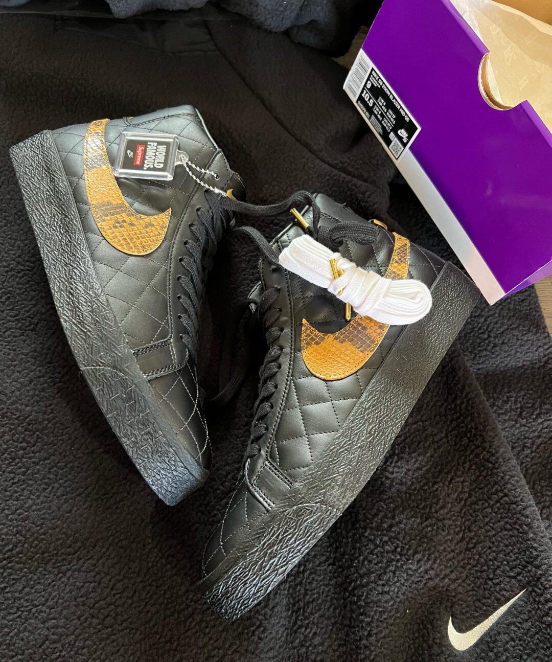国内 9/10 発売予定！SUPREME x NIKE SB ZOOM BLAZER MID QS