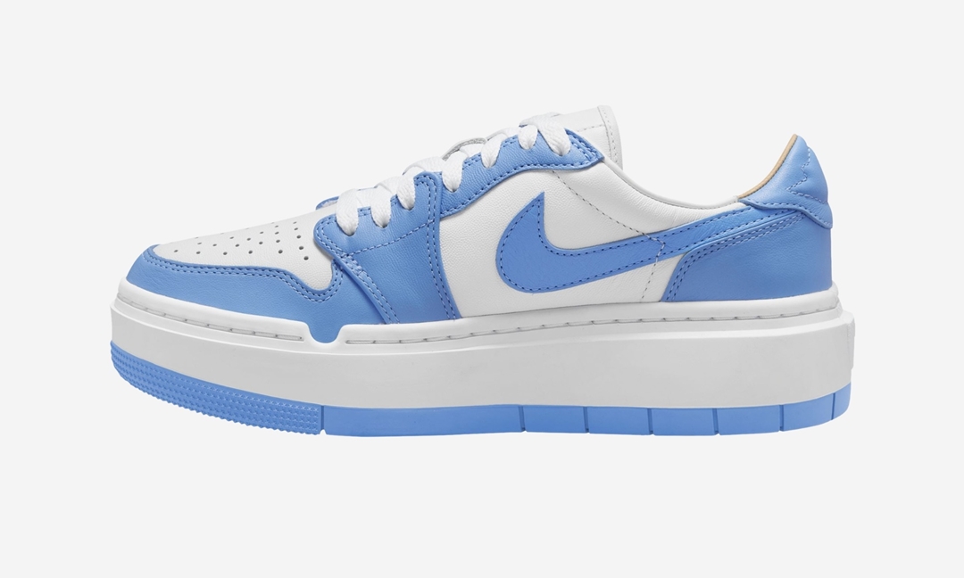 【国内 4/15 発売】ナイキ ウィメンズ エア ジョーダン 1 エレベート ロー “UNC” (NIKE WMNS AIR JORDAN 1 ELEVATE LOW “UNC”) [DQ3698-141]