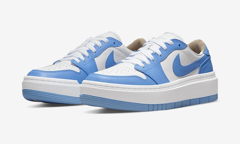 【国内 4/15 発売】ナイキ ウィメンズ エア ジョーダン 1 エレベート ロー “UNC” (NIKE WMNS AIR JORDAN 1 ELEVATE LOW “UNC”) [DQ3698-141]