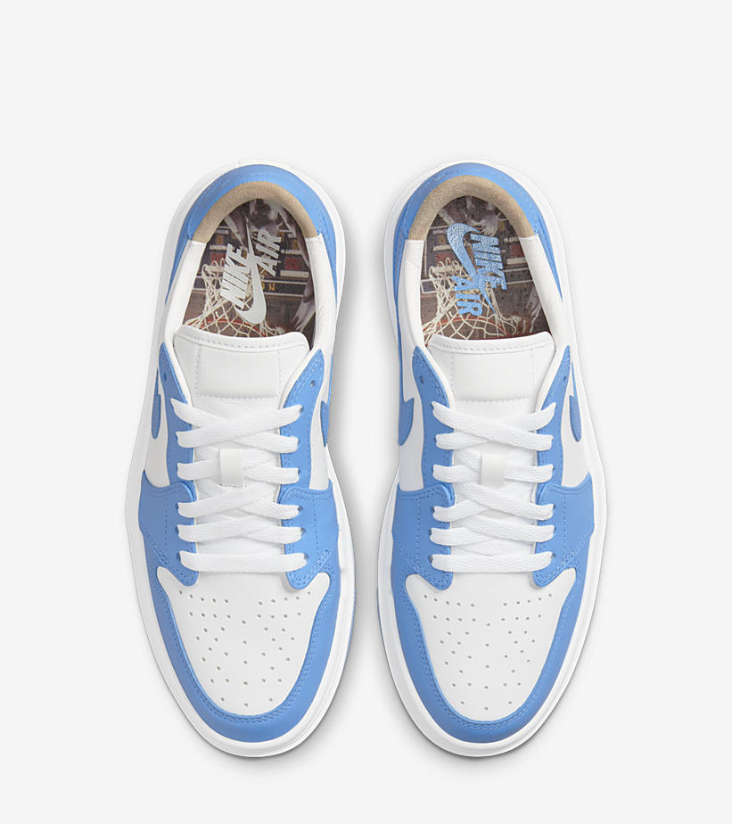 【国内 4/15 発売】ナイキ ウィメンズ エア ジョーダン 1 エレベート ロー “UNC” (NIKE WMNS AIR JORDAN 1 ELEVATE LOW “UNC”) [DQ3698-141]