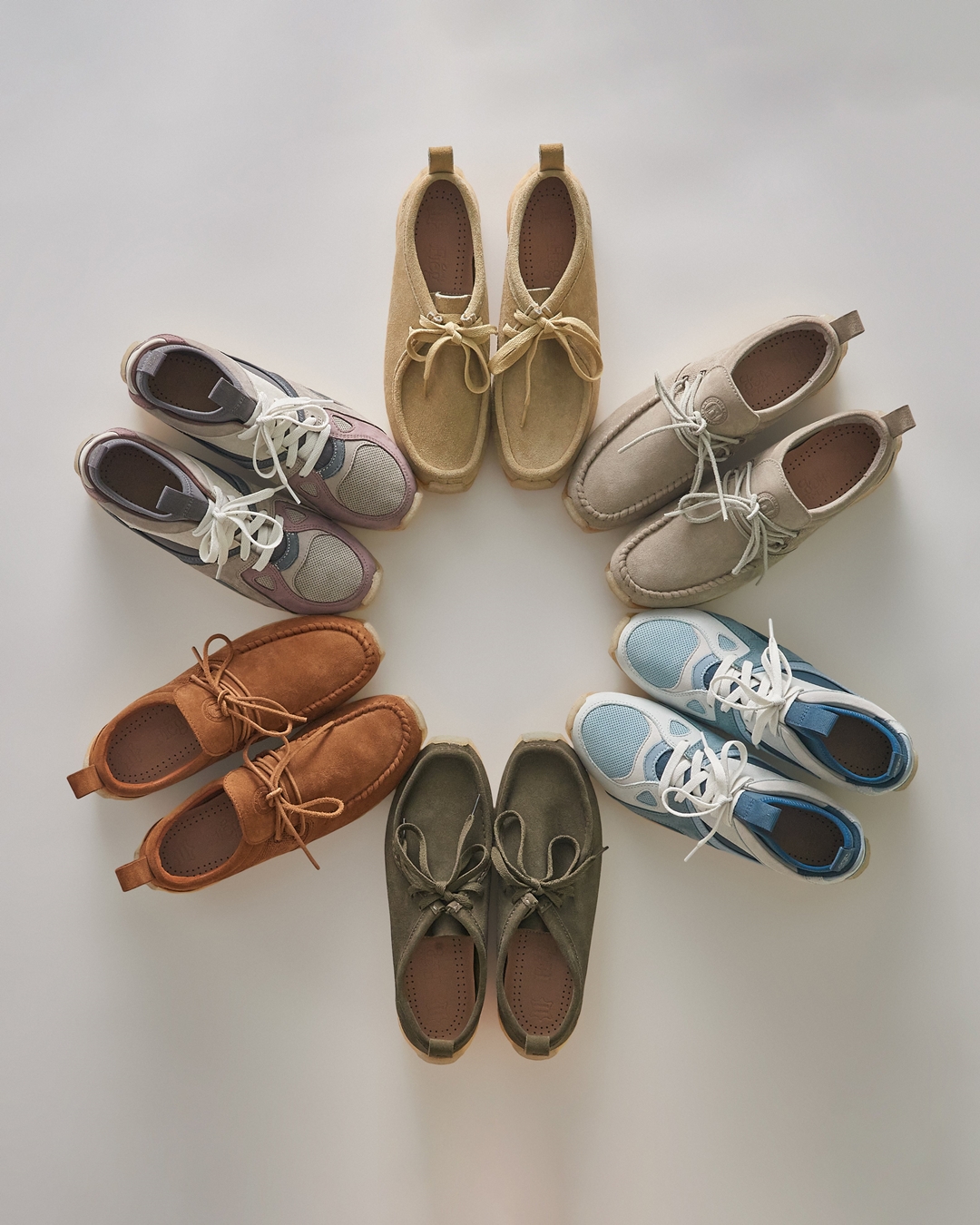 「8TH ST」 BY RONNIE FIEG FOR CLARKS ORIGINALS 2022 S/S Drop 2 が3/25 発売 (クラークスオリジナルス)