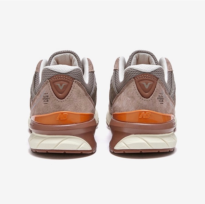 海外 3/25 発売！SLOW STEADY CLUB × New Balance M990v5 “White/Brown” (スロースタディクラブ ニューバランス “ホワイト/ブラウン”)