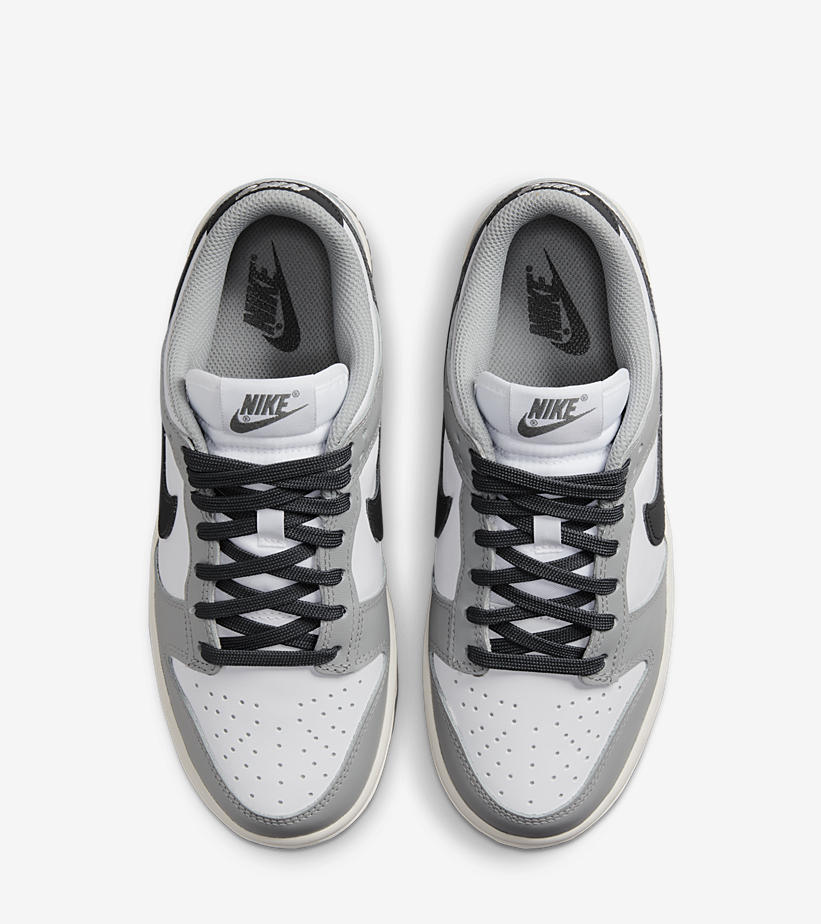 【国内 5/18 発売】ナイキ ウィメンズ ダンク ロー “ホワイト/ライトスモークグレー/ブラック” (NIKE WMNS DUNK LOW “White/Light Smoke Grey/Black”) [DD1503-117]